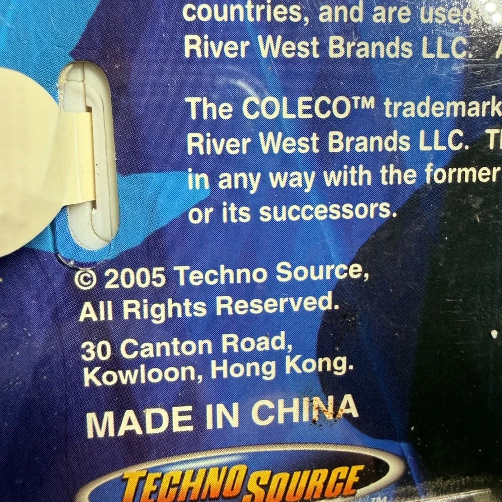 Coleco Electronic Quarterback Handheld Game OS White 2005 Retro Football Toy